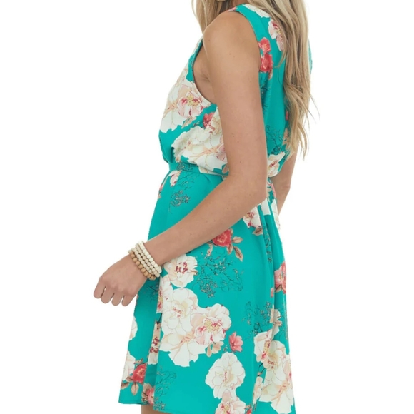 Staccato Floral Spring Dress - Picture 3 of 6